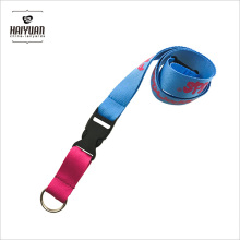 Color Matching Multicolor Key Ring Lanyard